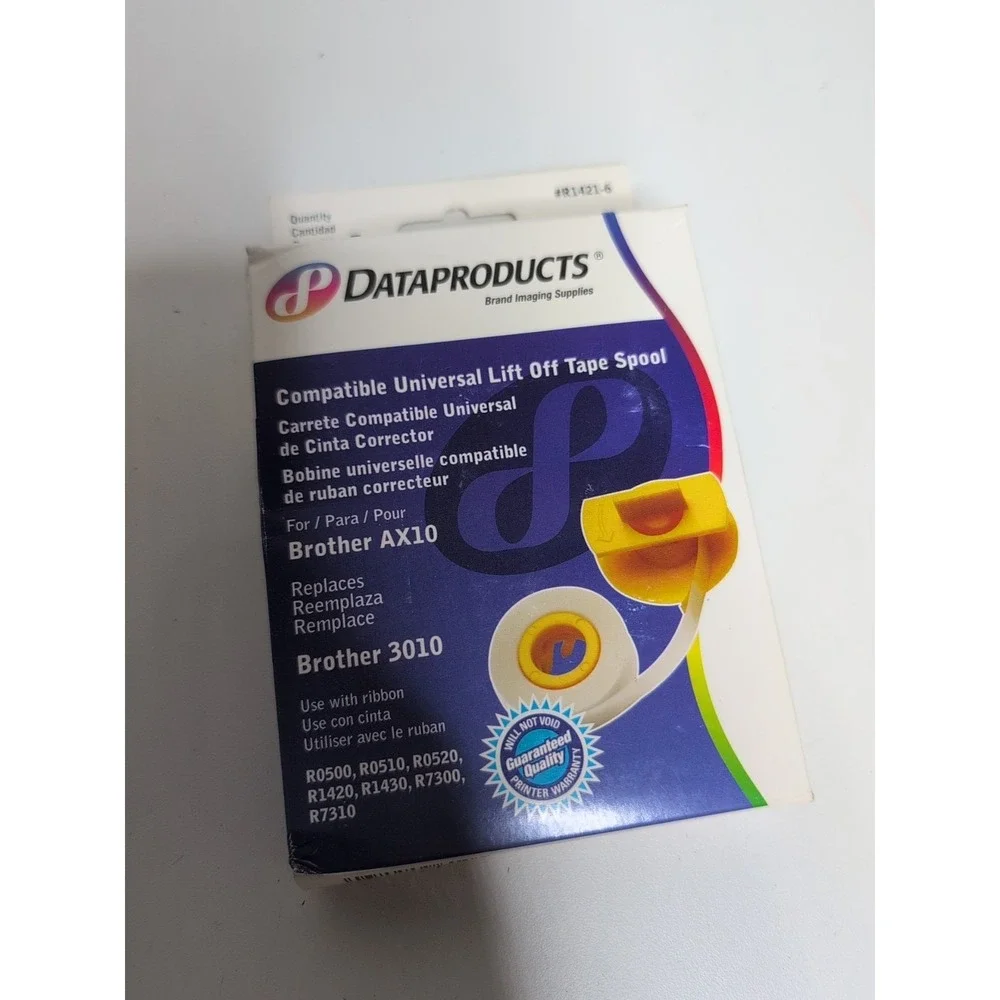 Dataproducts Universal Lift Off Tape Spools 22 Spools for Brother AX10 #R1421-6